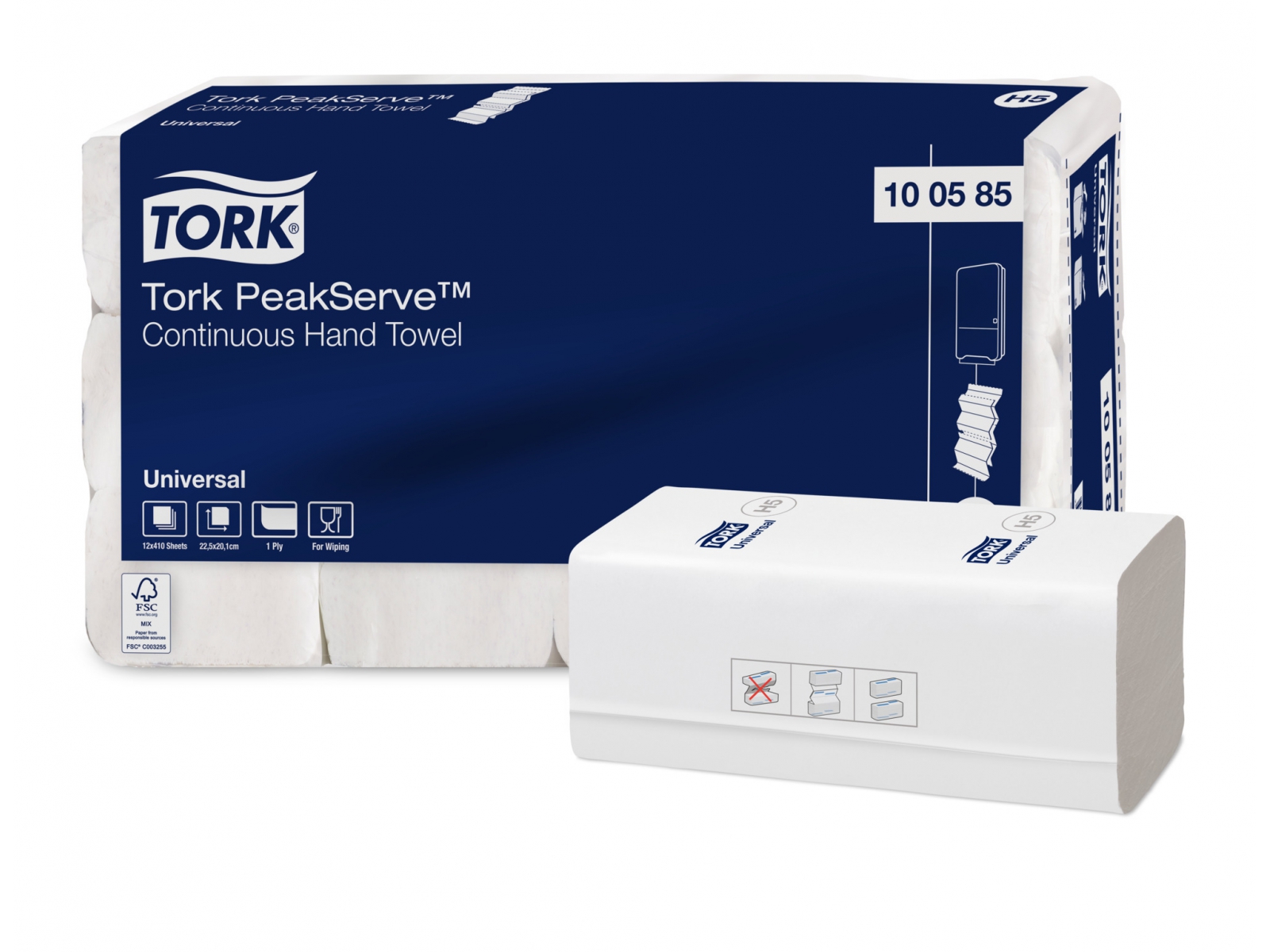 Ręcznik Peakserve Tork 100585 H5 Universal 12x410